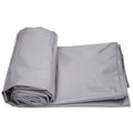 4m x 8m Grey Waterproof Poly Tarp with Grommets K480