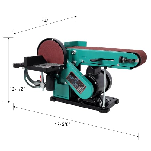 4" x 36" Belt Sander 6" Disc Polisher Grinder I94093