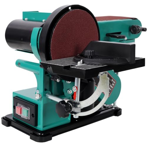 4" x 36" Belt Sander 6" Disc Polisher Grinder I94093