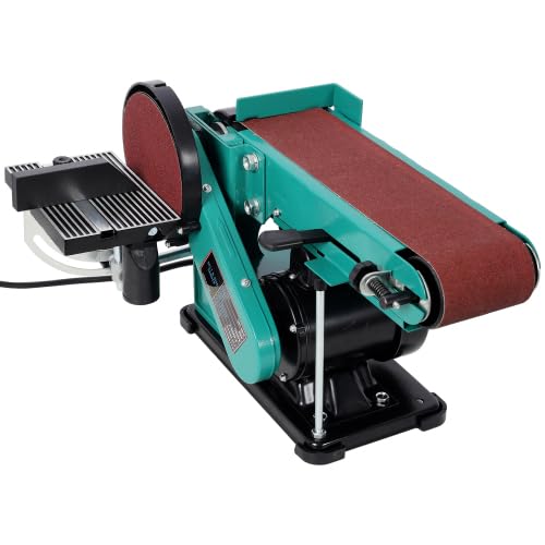 4" x 36" Belt Sander 6" Disc Polisher Grinder I94093