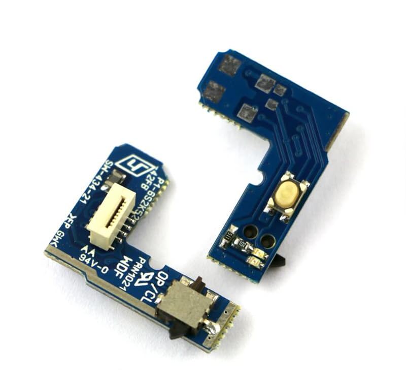 Power ON Off Reset Switch Board with 8pin Flex Ribbon Cable F3248