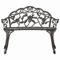 Bronze Cast Aluminum Outdoor Bench S1060