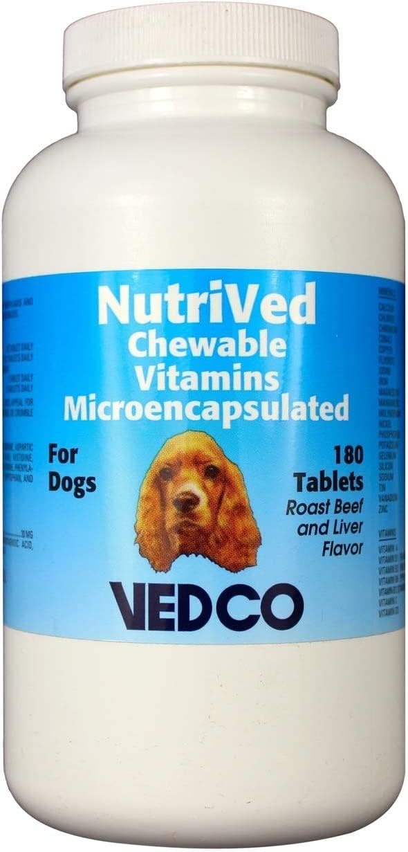 Chewable Vitamins for Dogs 180 Tablets M940496
