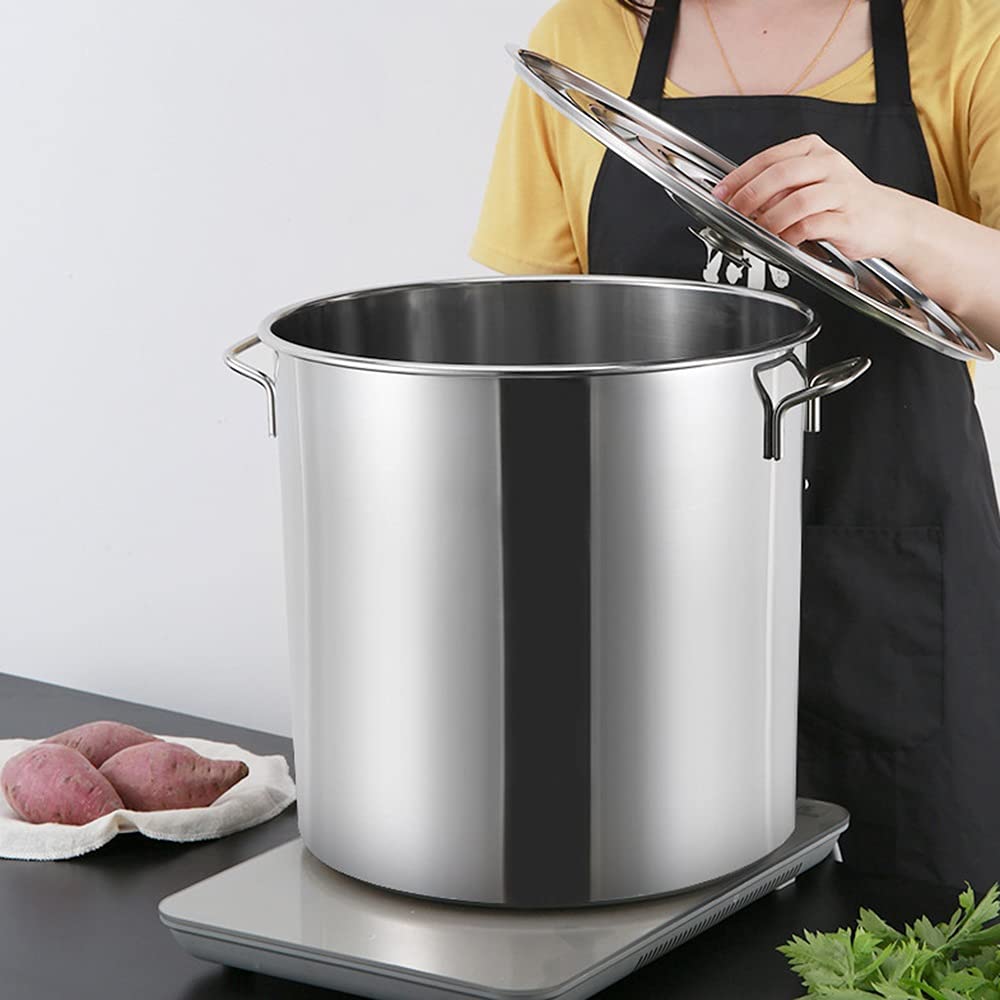 Stainless Steel 40 Quart Stock Pot with Lid J7269