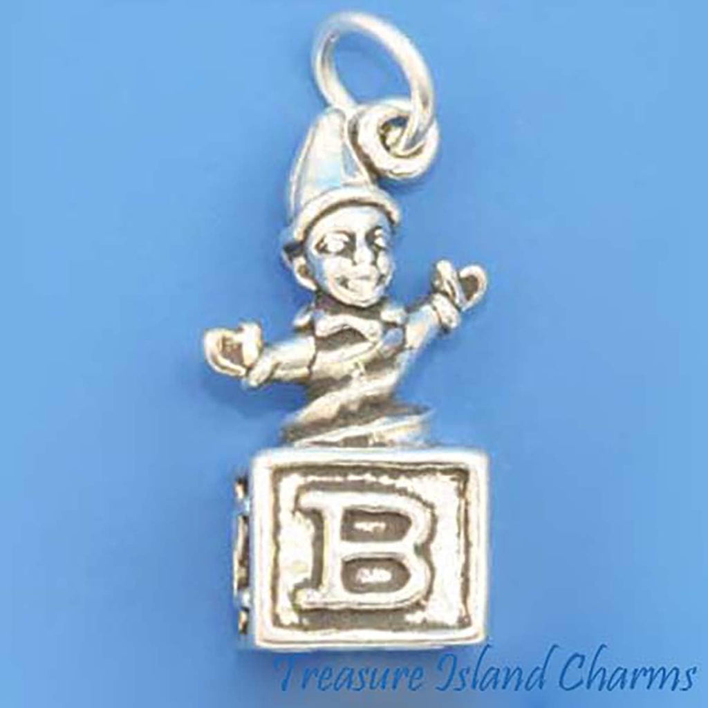 3D 925 Sterling Silver Charm Pendant Y137
