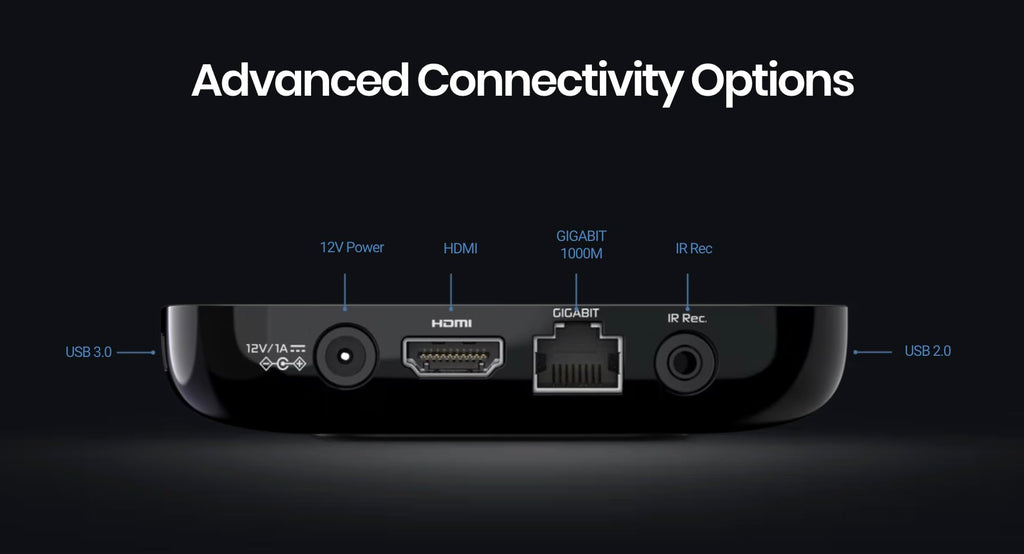 4K Media Streaming Box with Voice Remote N53343