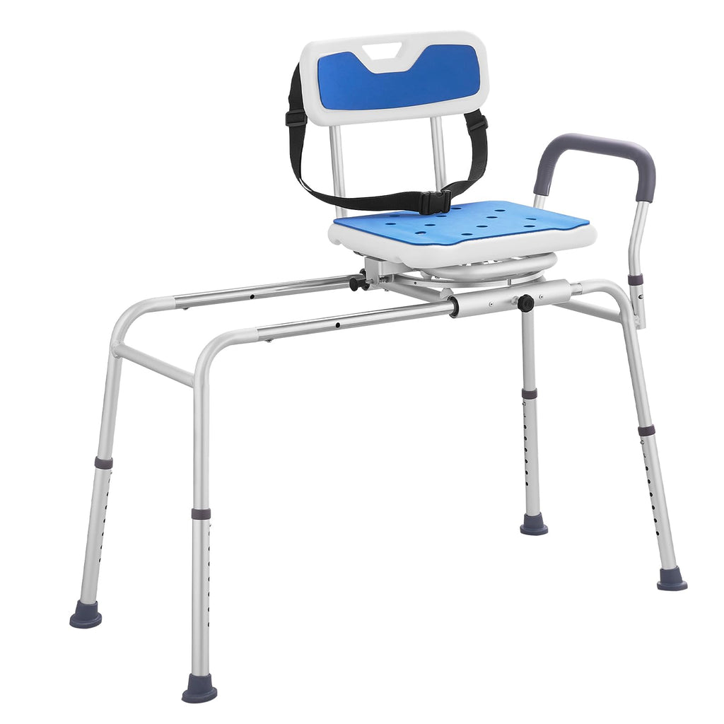 Sliding Tub Transfer Bench with 360 Degree Swivel Seat V13849