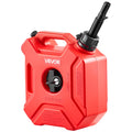 1.3 Gallon Gas Can with Spout and Lockable Bracket Z4528