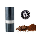 Black Manual Coffee Grinder, Stainless Steel Conical Burr Q487