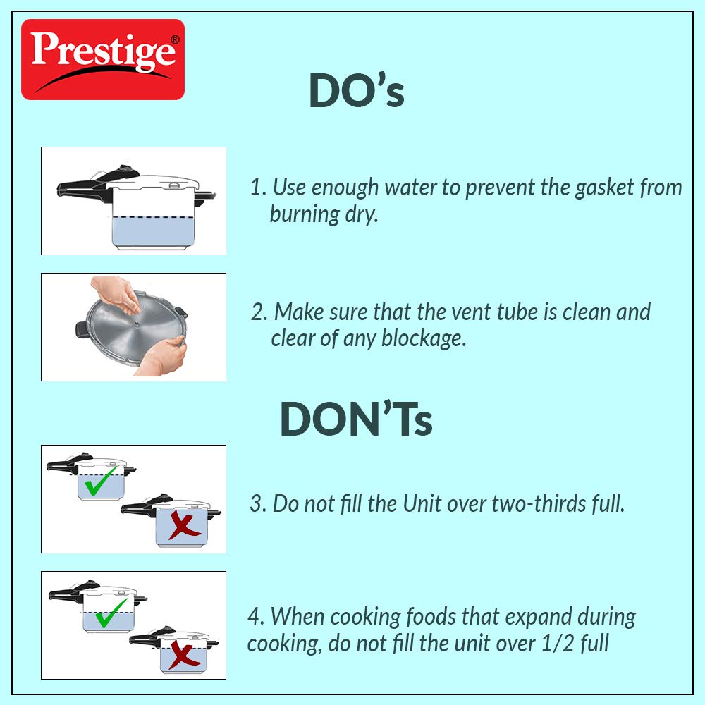 Stainless Steel Pressure Cooker, 2 Liters T811114