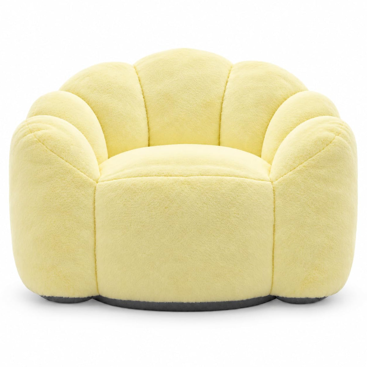 Yellow Memory Foam Bean Bag Chair G320289