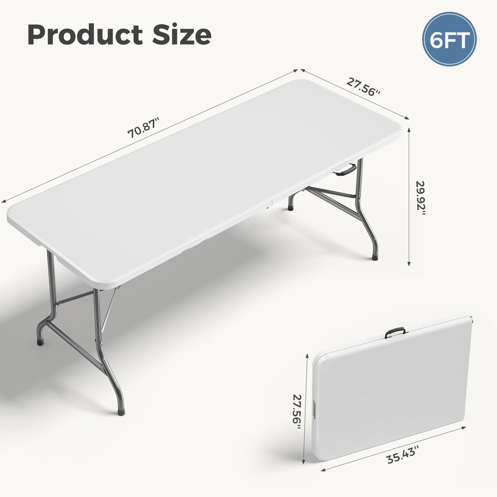6 FT Folding Picnic Table B382