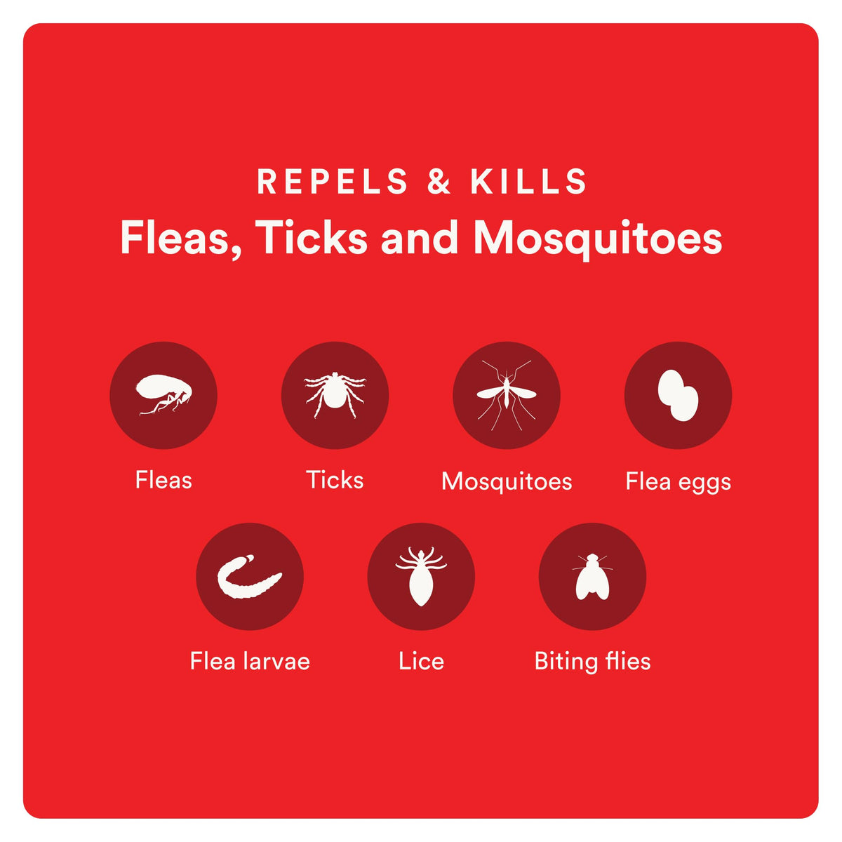 Flea and Tick Prevention for Small Dogs 6 Doses X6542
