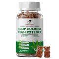 Hemp Gummies 60 Bears Pineapple Flavor D555
