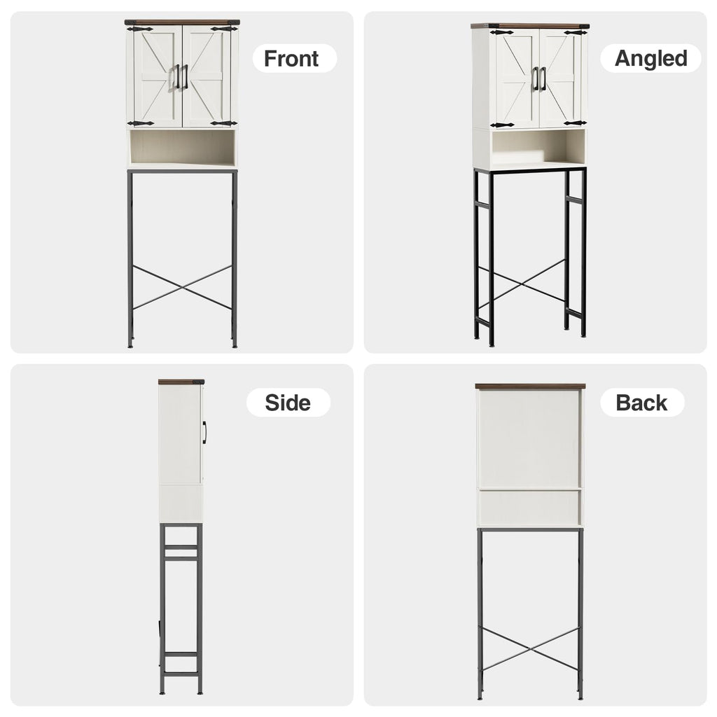 Over The Toilet Storage Cabinet with Adjustable Shelf, White M553662