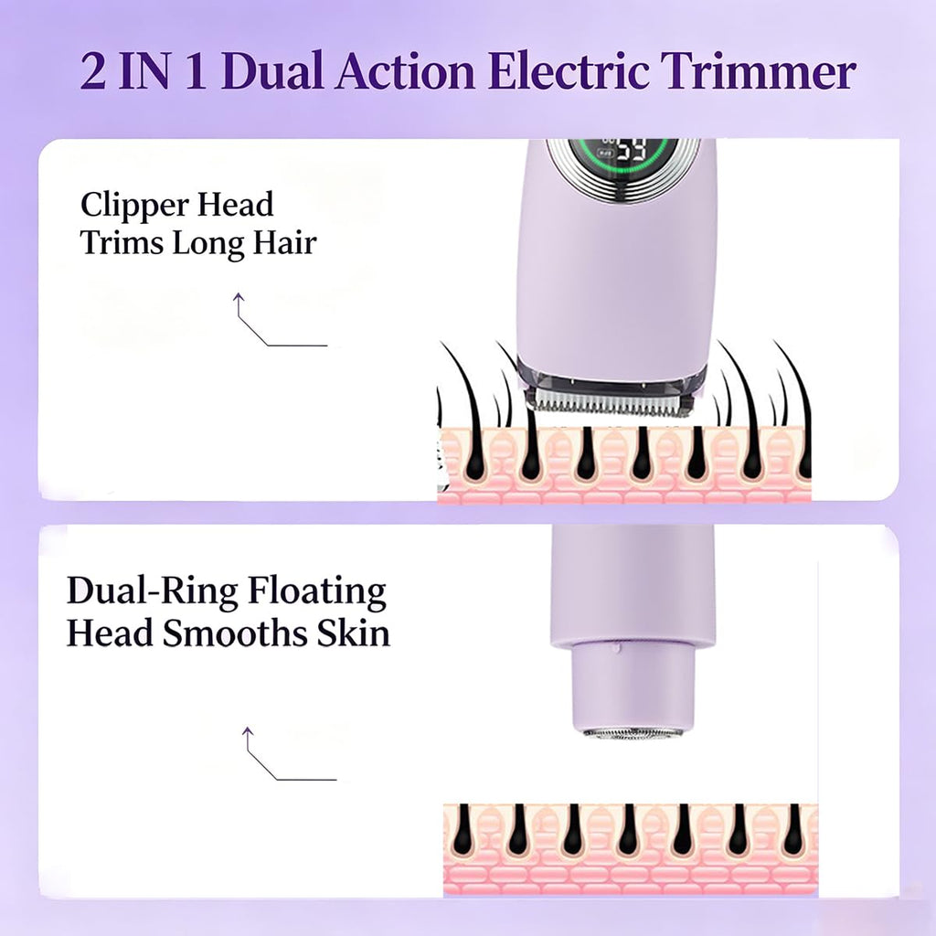 2-in-1 Electric Shaver & Razor G6356
