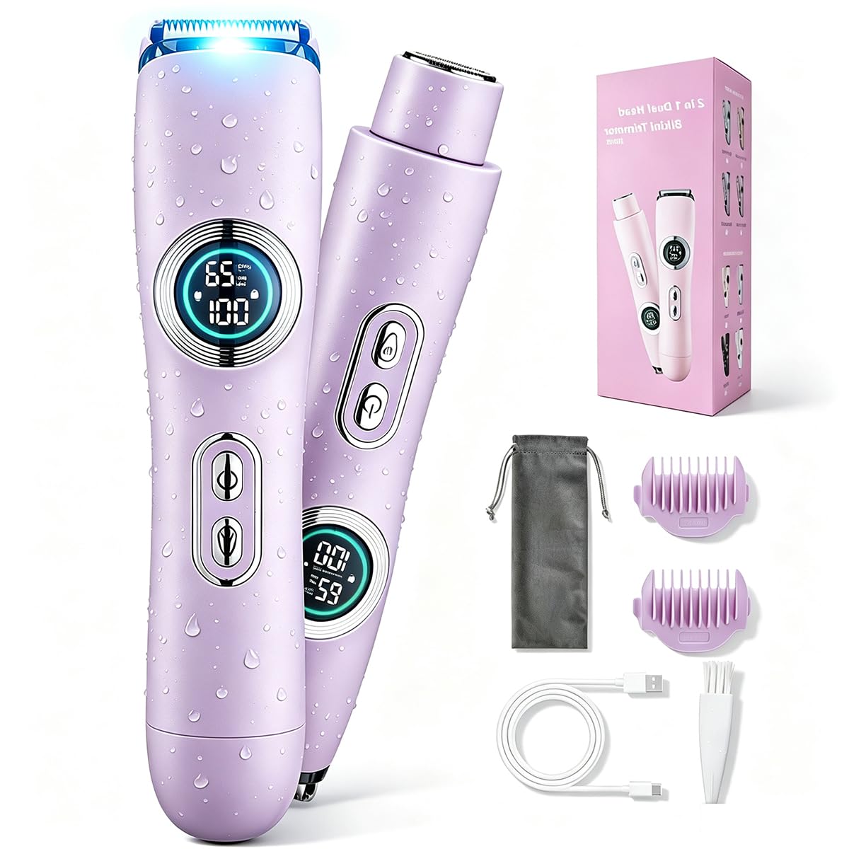 2-in-1 Electric Shaver & Razor G6356