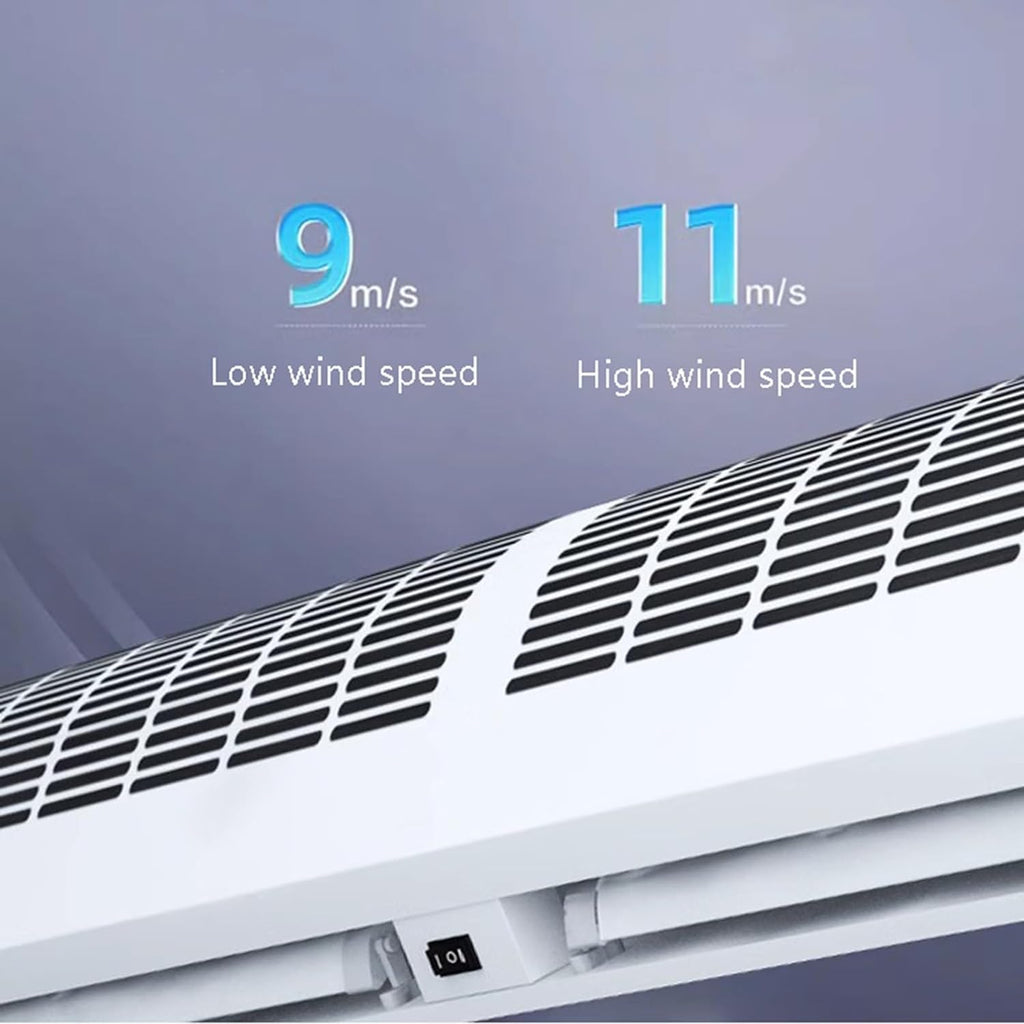 Wall-Mounted Air Curtain Fan with Remote Control Q233832