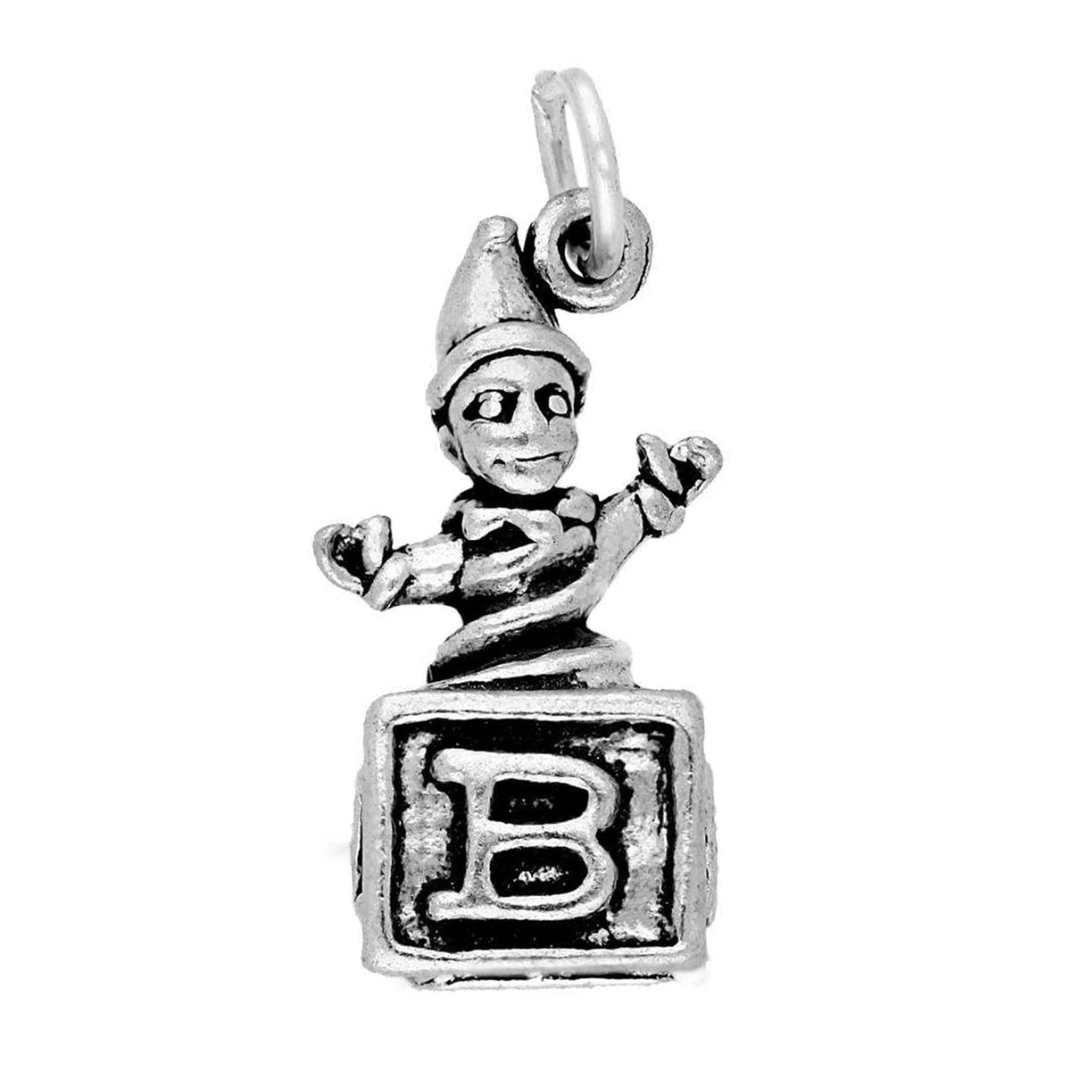 3D 925 Sterling Silver Charm Pendant Y137