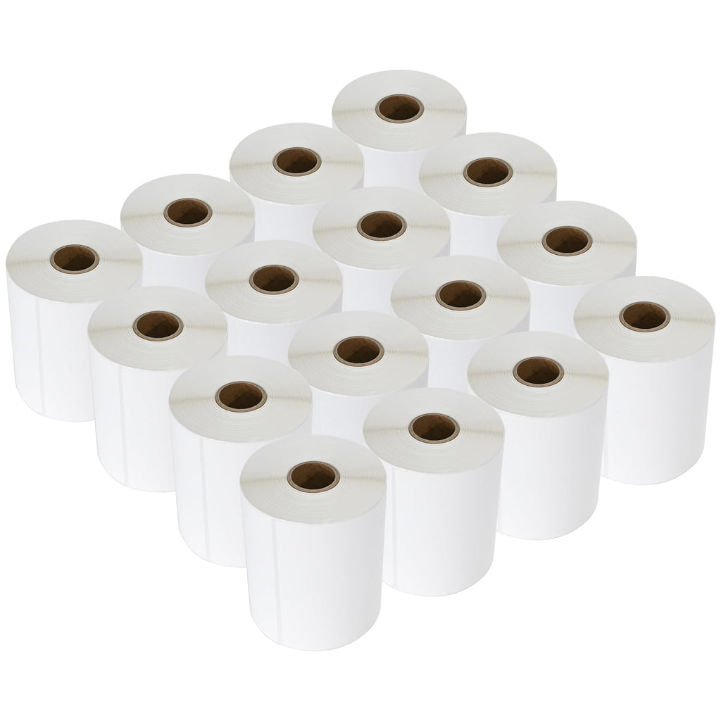 4" x 6" Direct Blank Thermal Shipping Labels 4000 Count 16 Rolls X927442