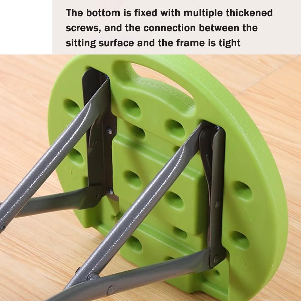 18 Inch Folding Stool with Footrest I382