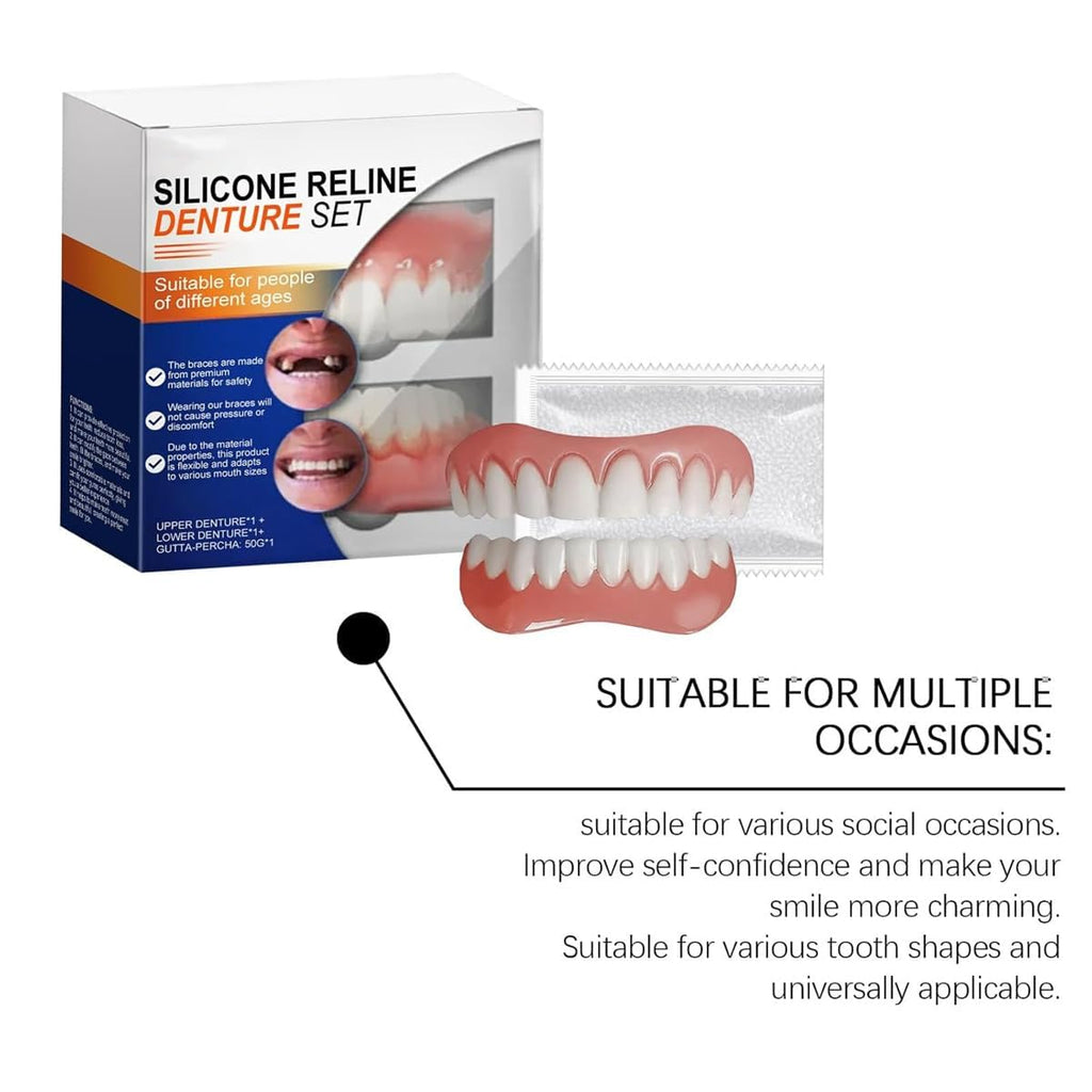 Silicone Denture Reline Kit (2pcs) X652