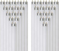 T8 Fluorescent Tube Light Bulb 25W 4100K Cool White G13 Pack of 30 L808728