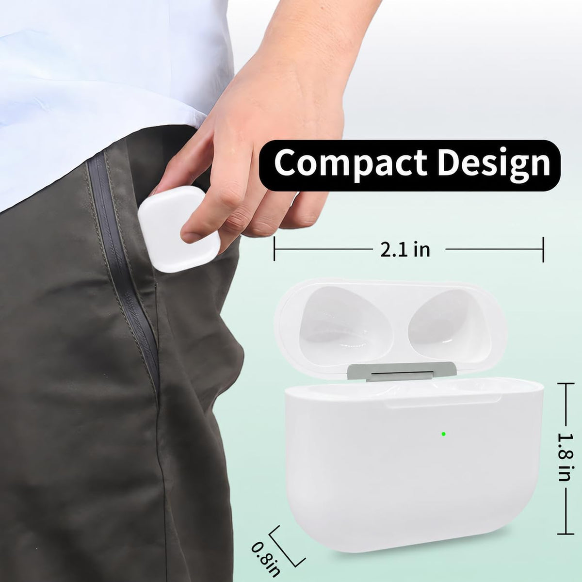 Replacement Charging Case for AirPods 3rd Generation U414