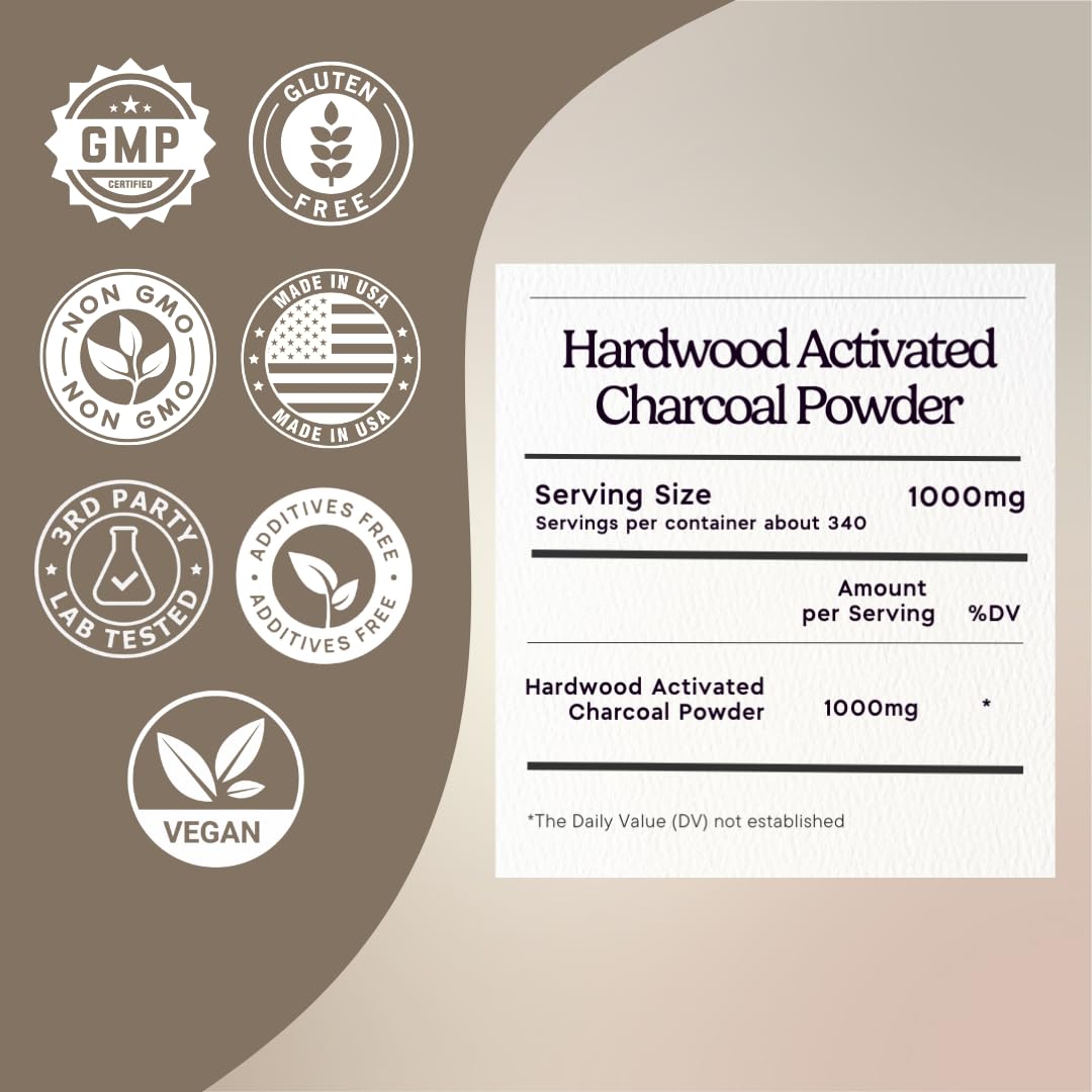 Activated Charcoal Powder 12 oz D72999