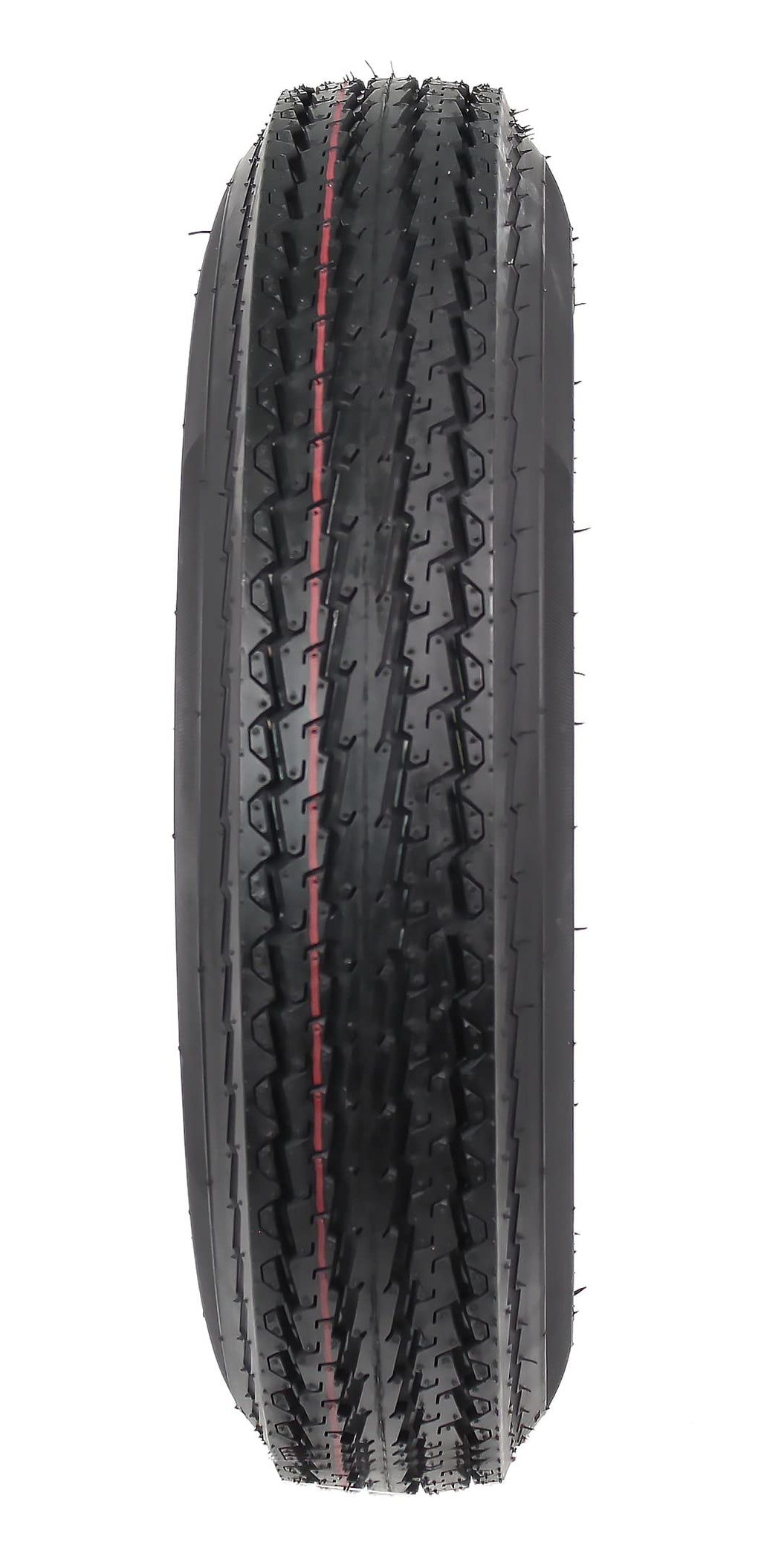 2-Pack Trailer Tire Rim Assembly 5.30-12 4 Lug White F6321