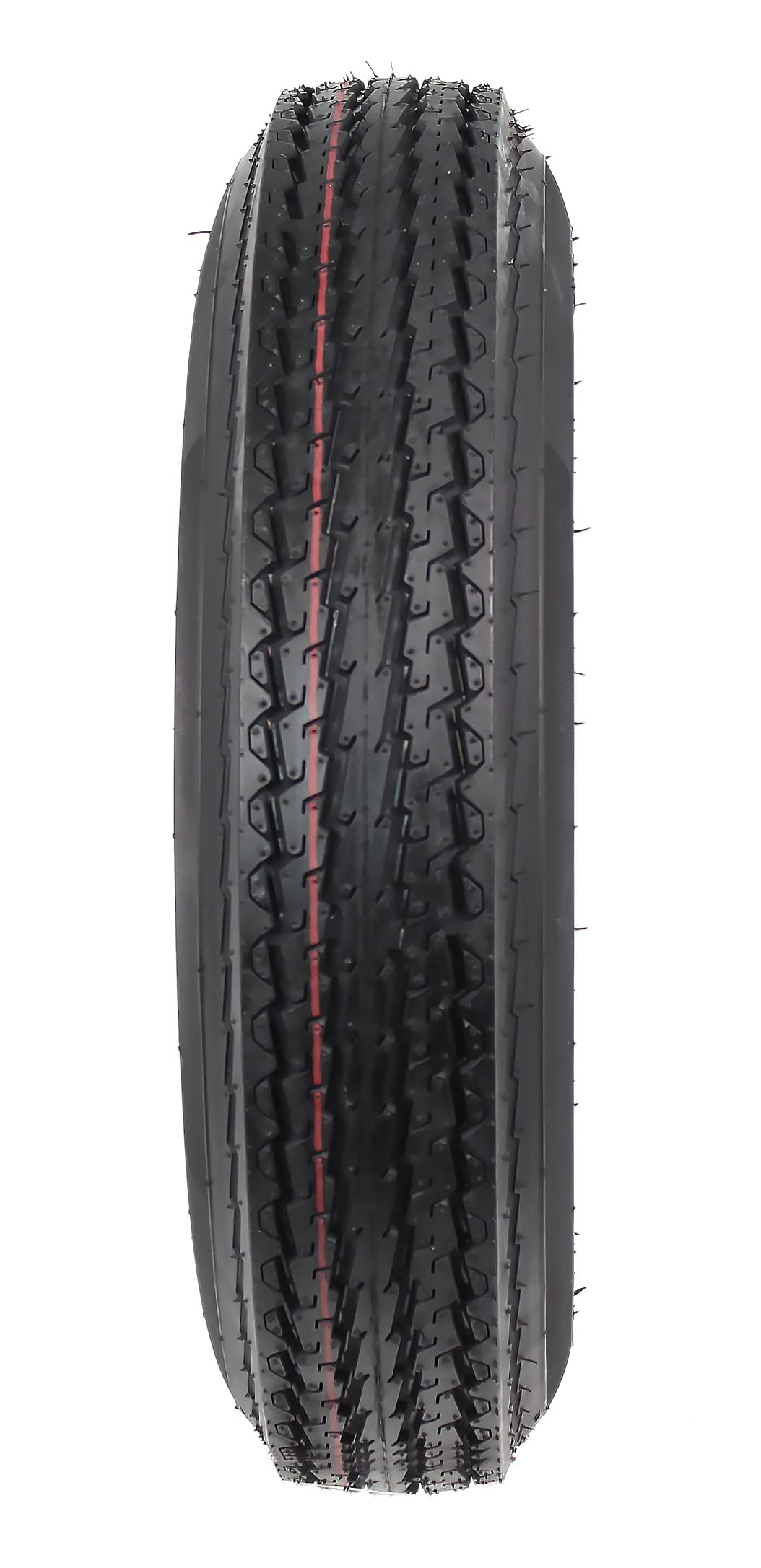 2-Pack Trailer Tire Rim Assembly 5.30-12 4 Lug White F6321