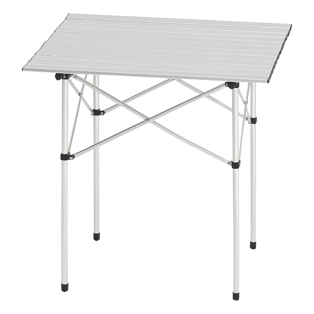 Folding Camping Table 28 inch Silver Y709