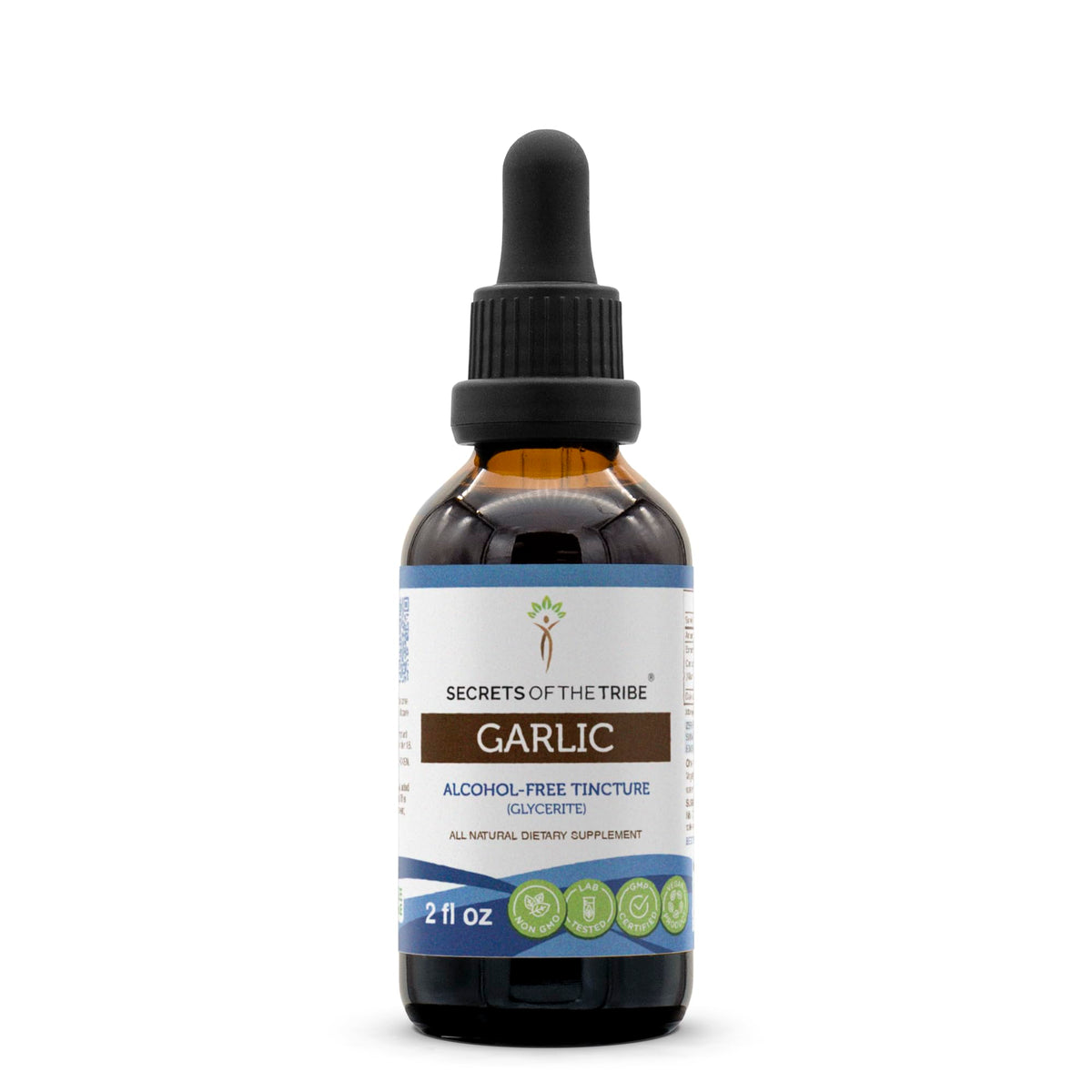 Alcohol-Free Garlic Dried Bulb Liquid Extract 2 FL OZ M5200