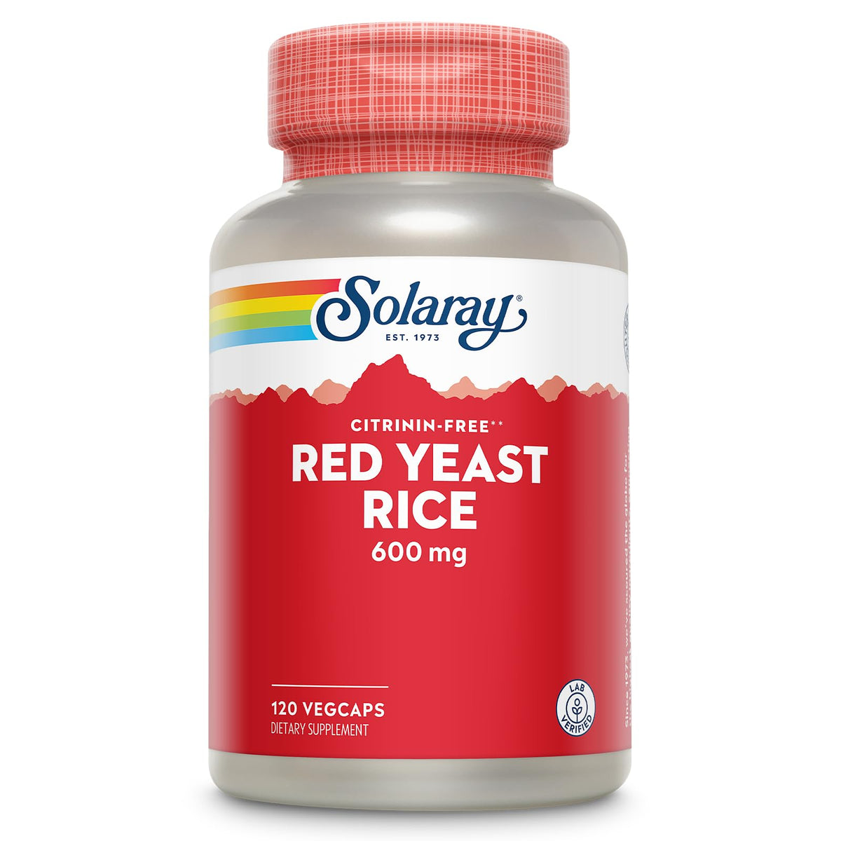 Red Yeast Rice 600mg 120 Veggie Capsules R403524
