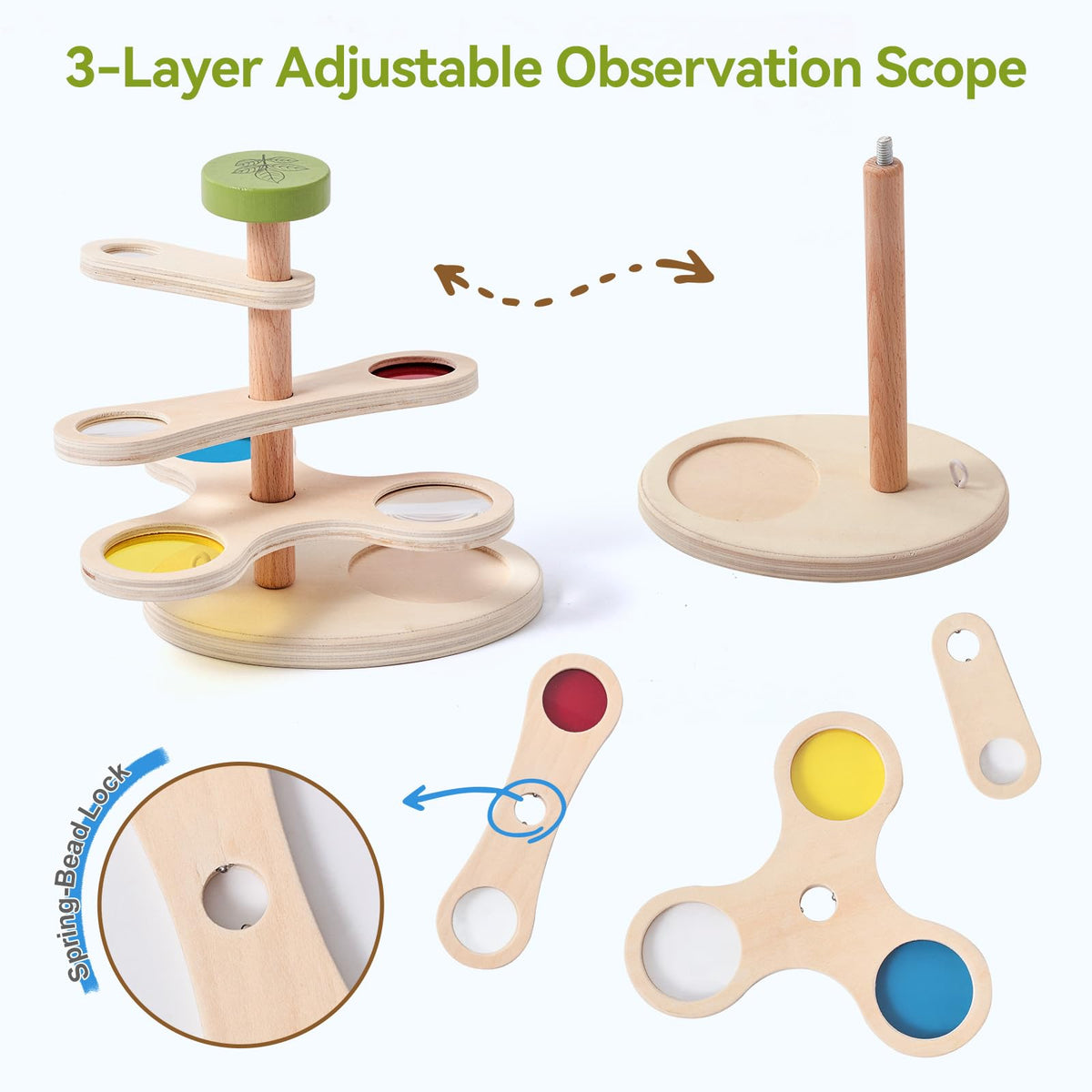 Insect Observation Kit with Tweezers, Petri Dish and 6 Insect Models N41502
