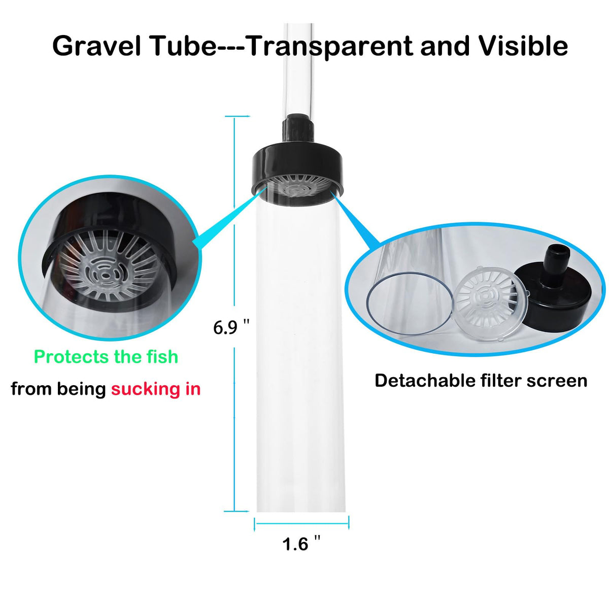 Aquarium Siphon Cleaner Fish Tank Water Changer Kit I95033