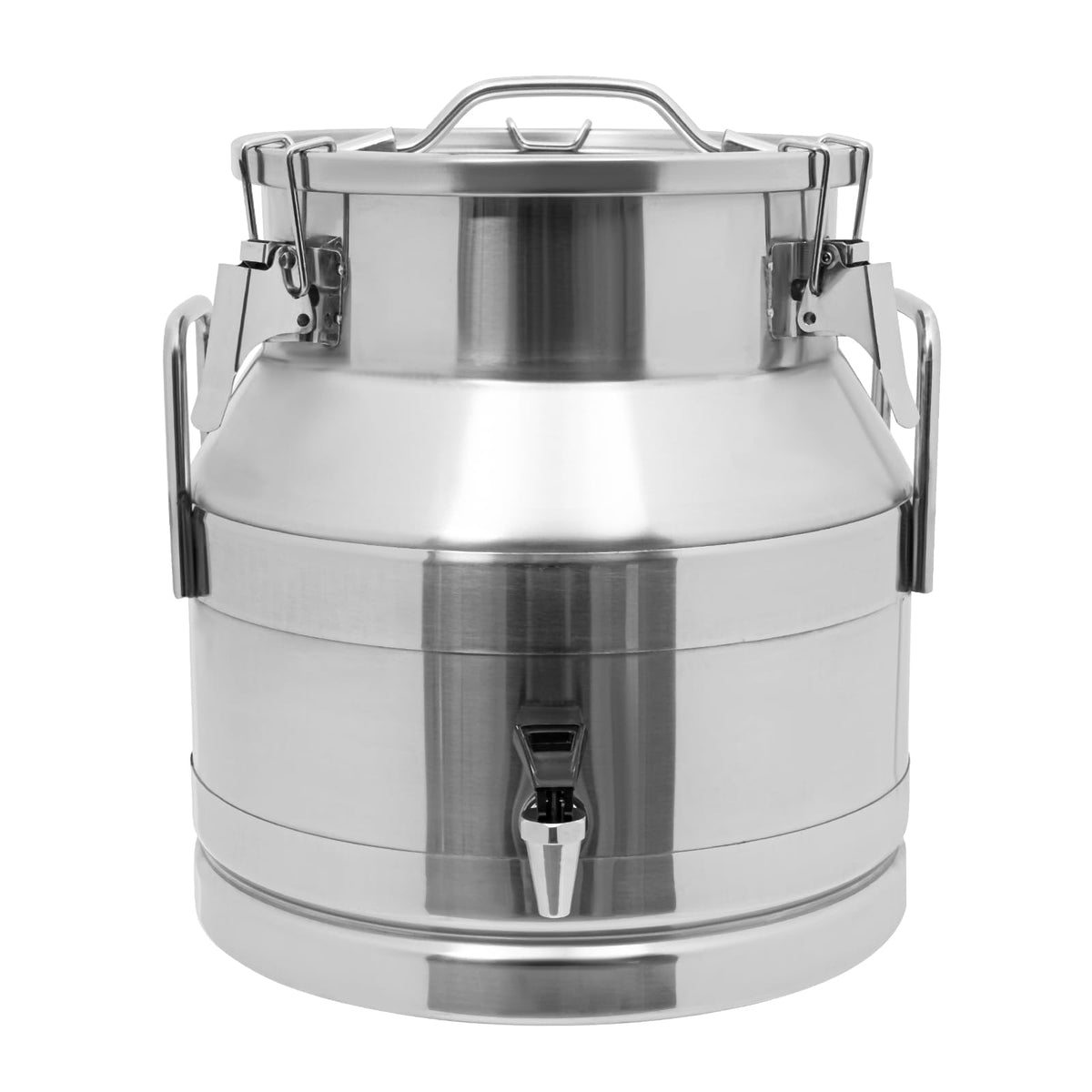 20L Stainless Steel Milk Bucket with Spigot R742411