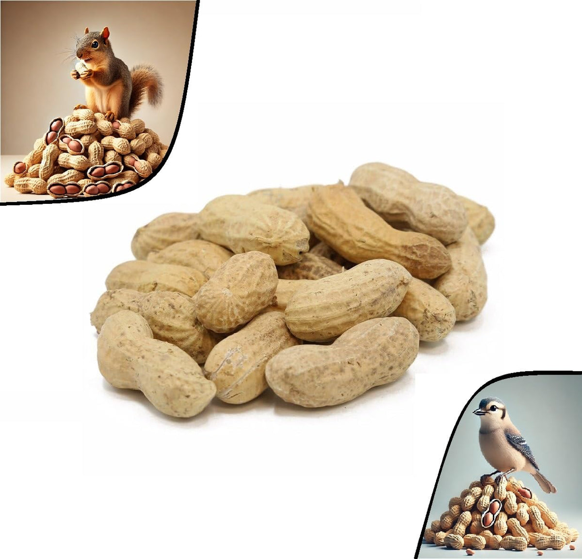 Raw Jumbo Peanuts in the Shell 10 LB Bag O674