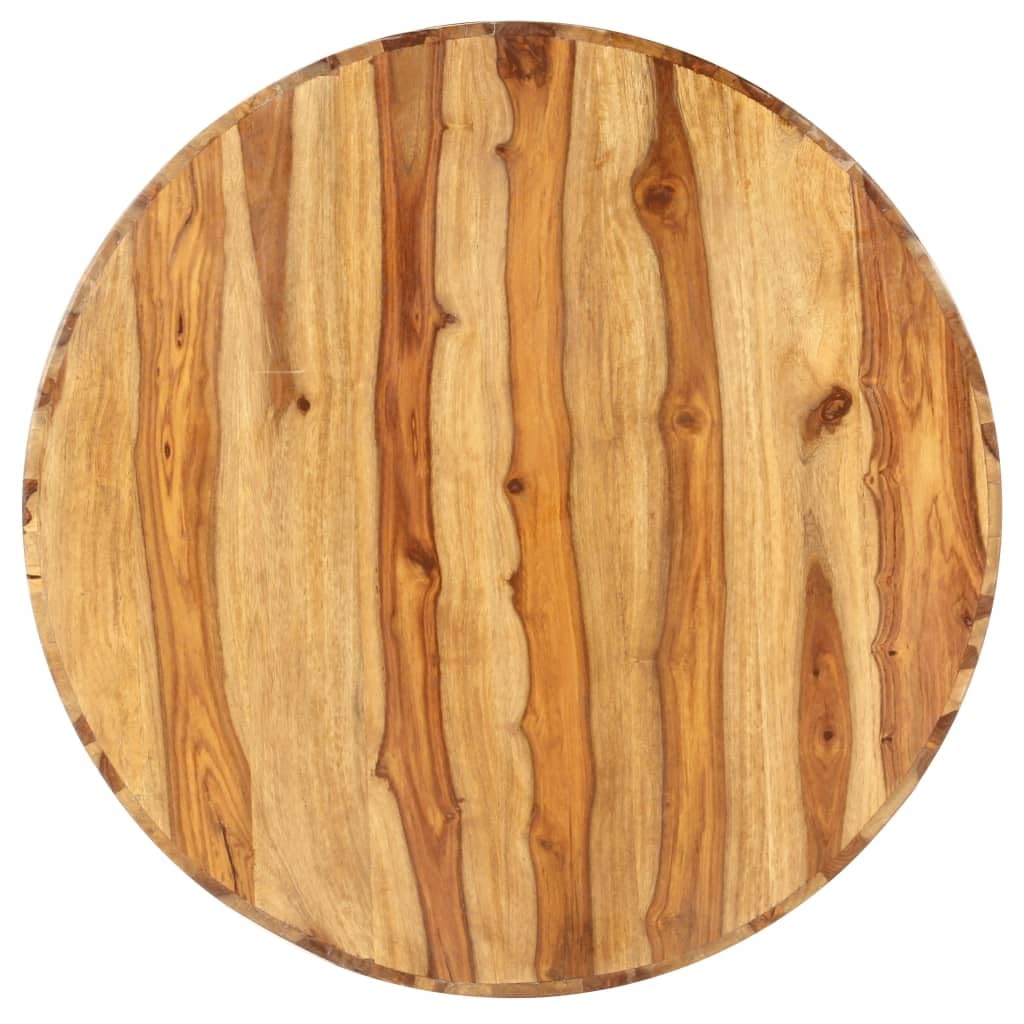Round Coffee Table Solid Sheesham Wood Z653