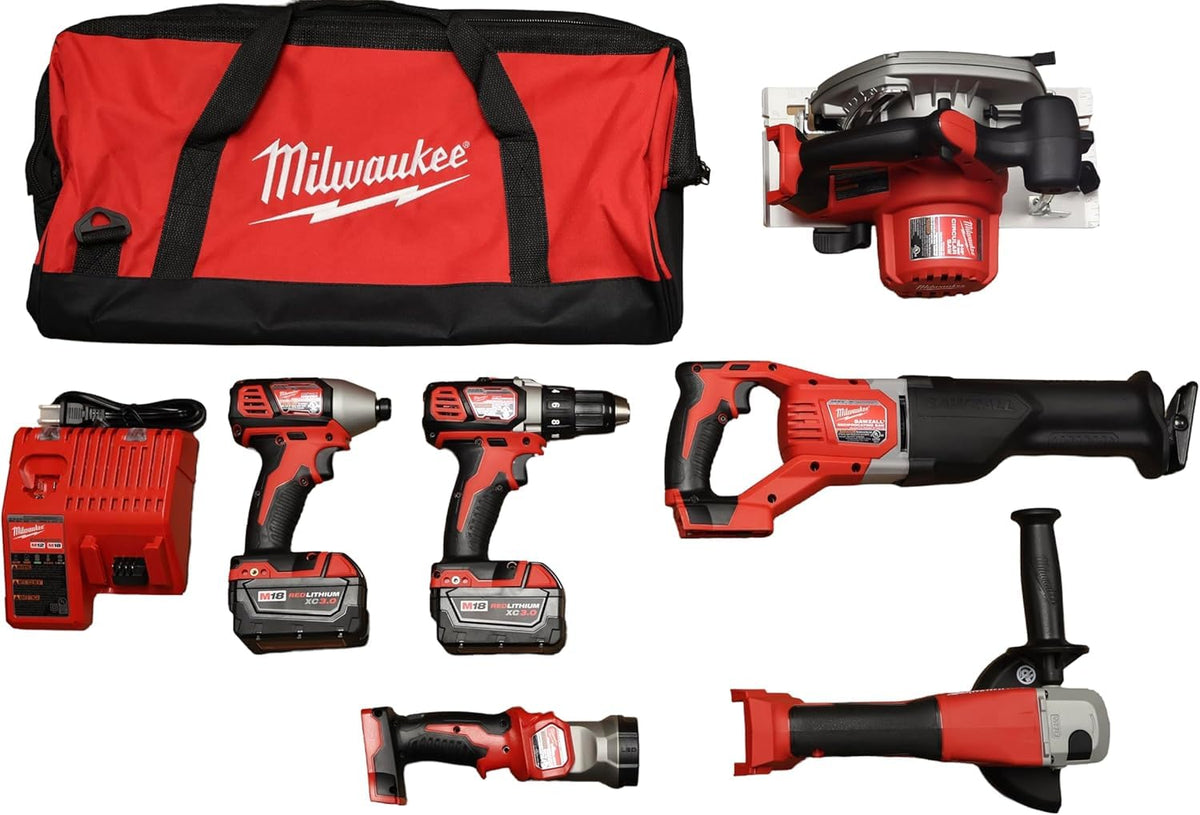 18-Volt Cordless Combo Kit (6-Tool) Y523