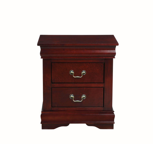 2-Drawer Wood Nightstand X183