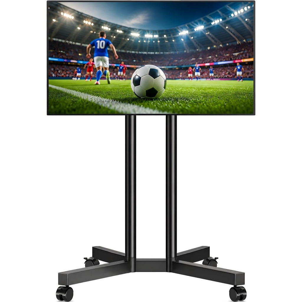 Dual-Pole Rolling TV Stand for 32-75 inch TVs E489758