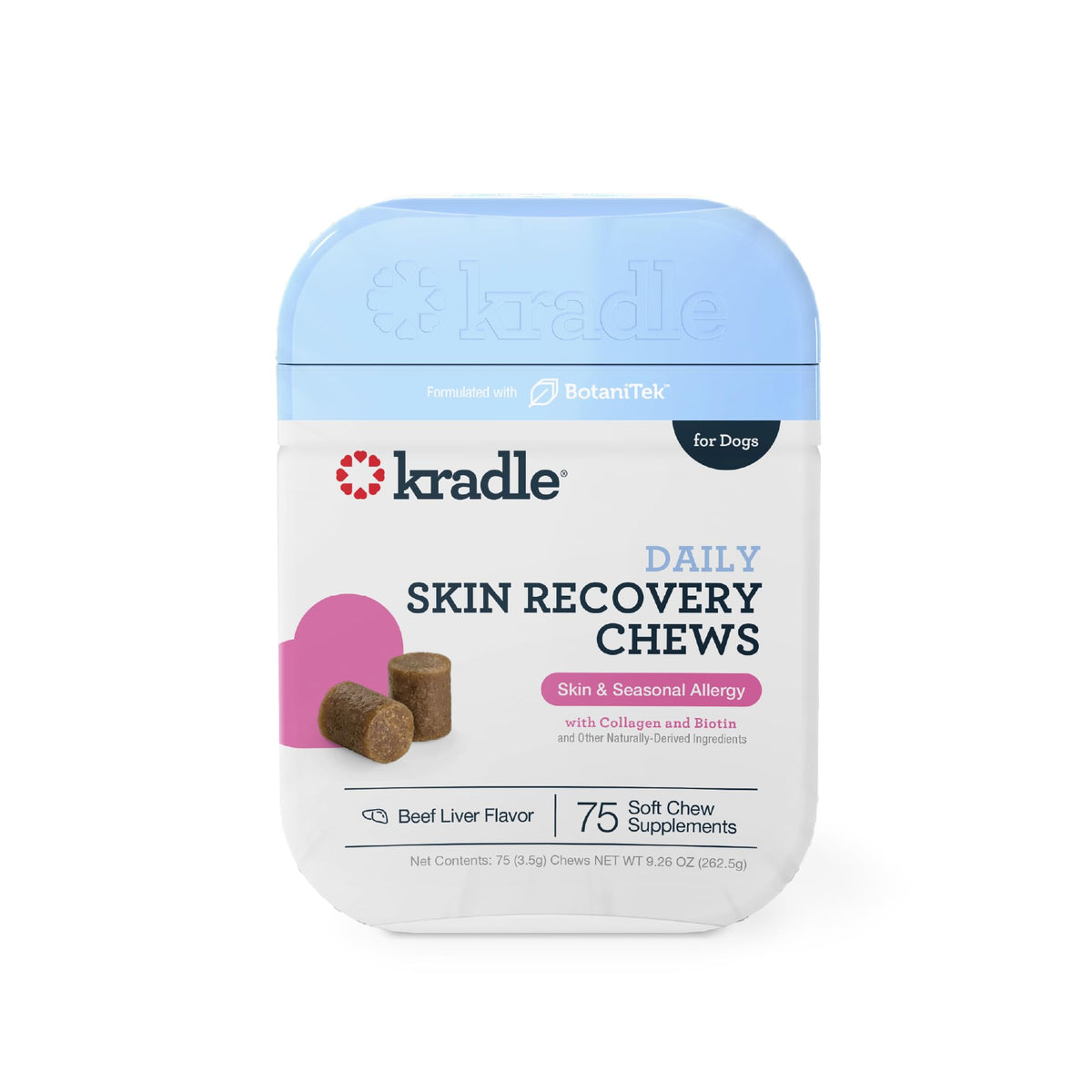Skin Recovery Chews for Dogs, 75 ct I41669