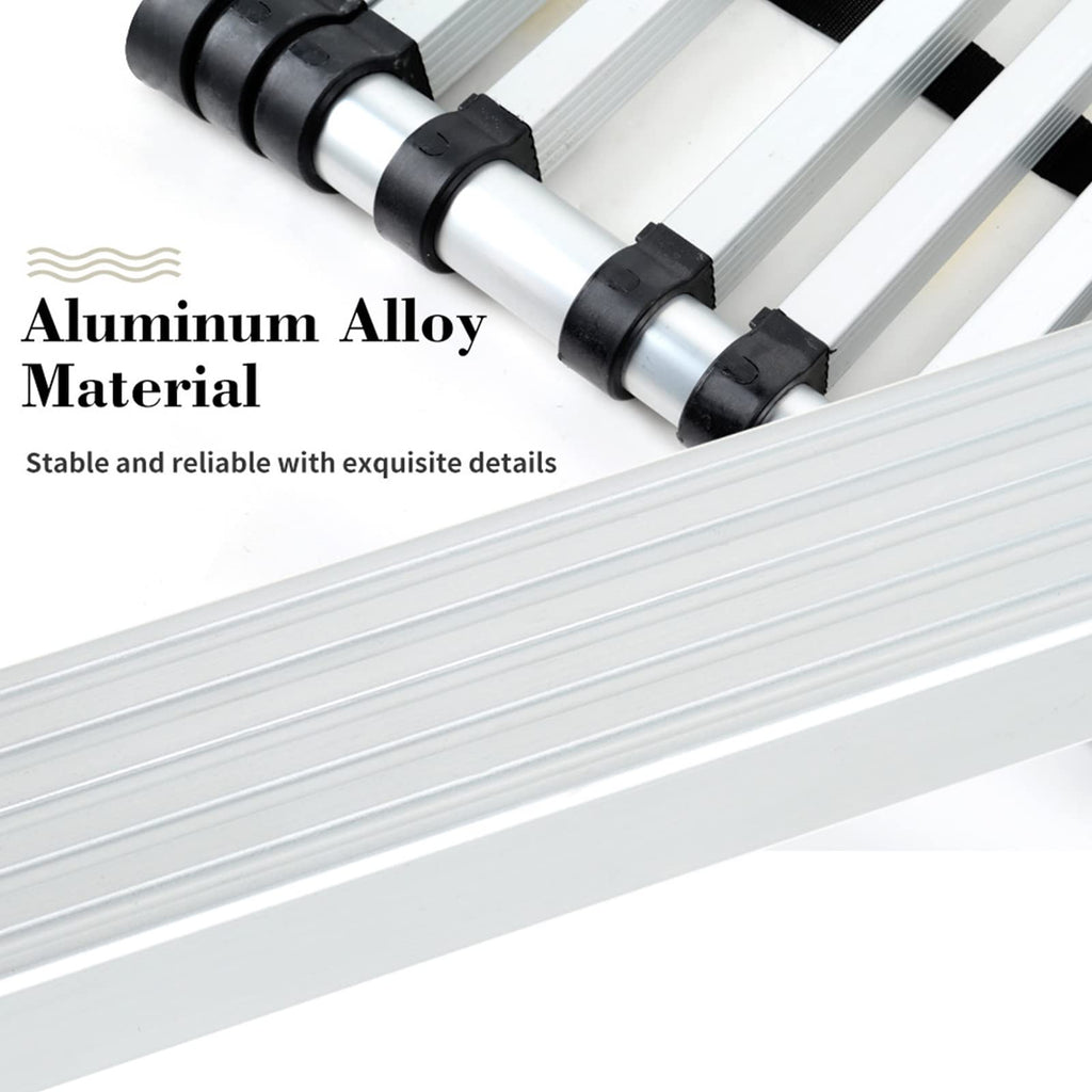 Aluminum Telescopic Extension Ladder 8.5ft-20.3ft Non-Slip A573