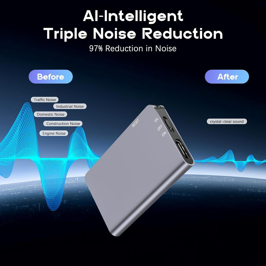 64GB Magnetic Voice Activated Recorder A160