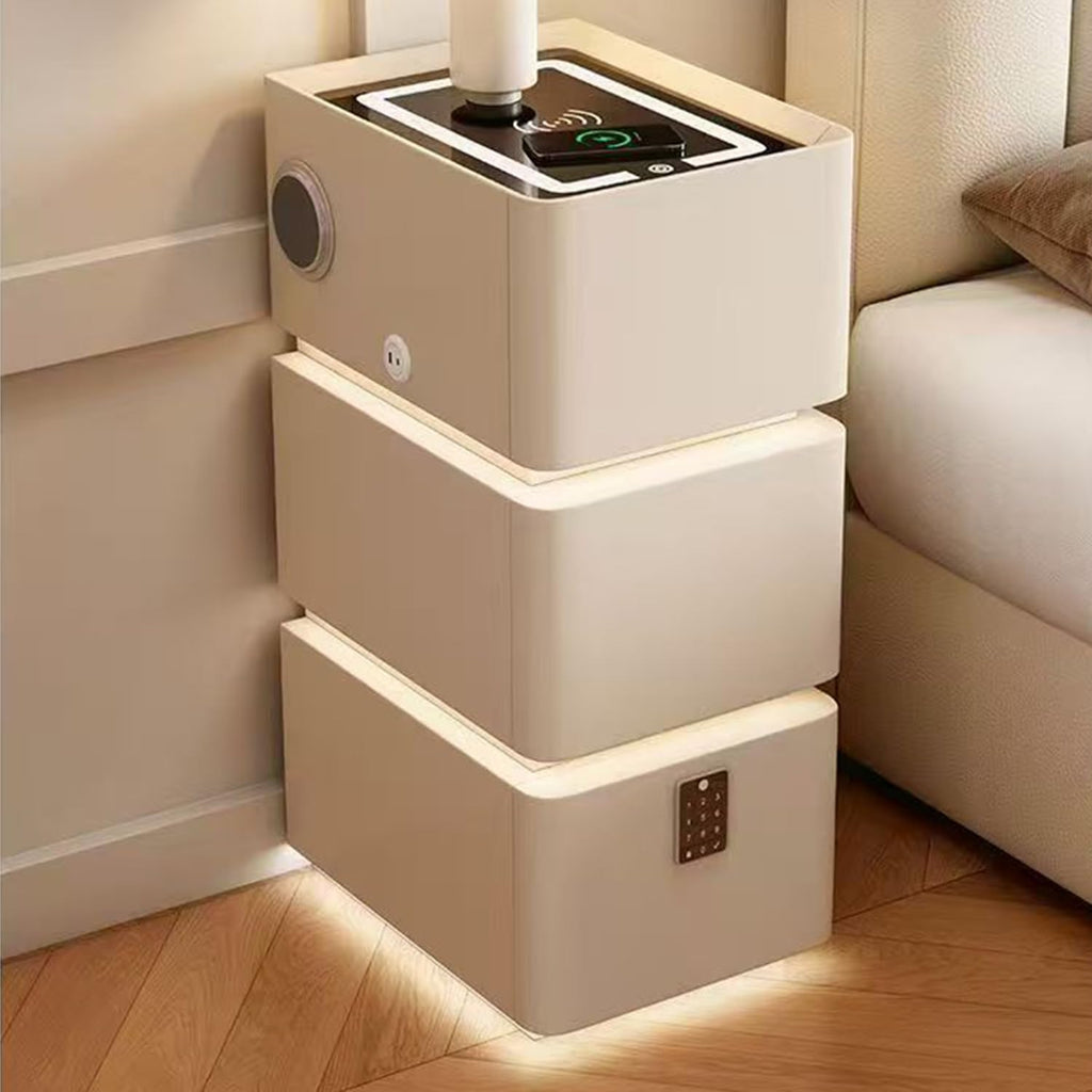 Narrow Nightstand with 3 Drawers X345224