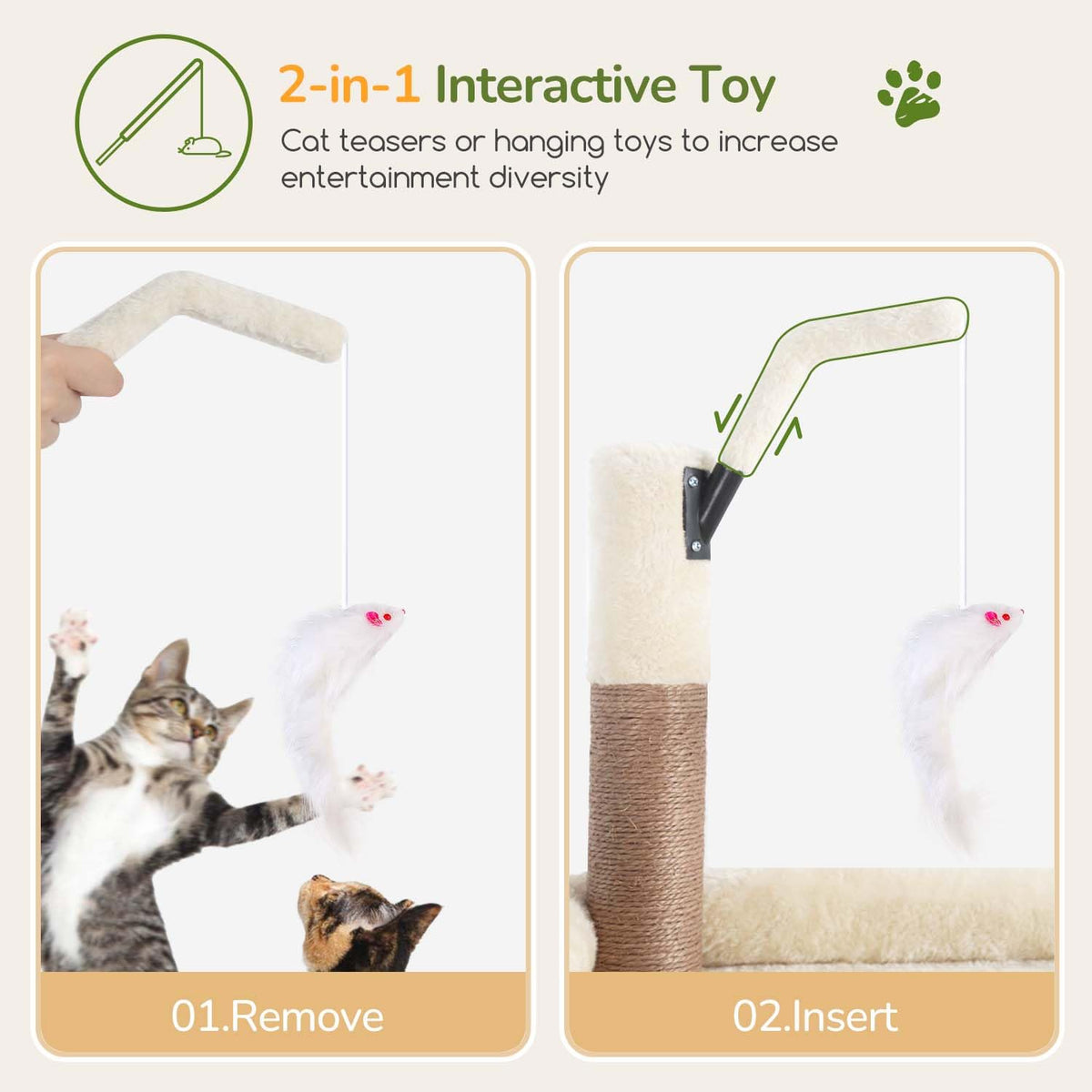 Cat Tree for Large Adult Cats Y58842