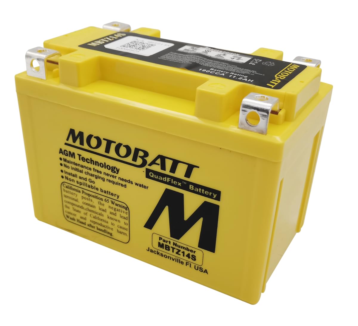 Sealed AGM Motorcycle Battery M5761