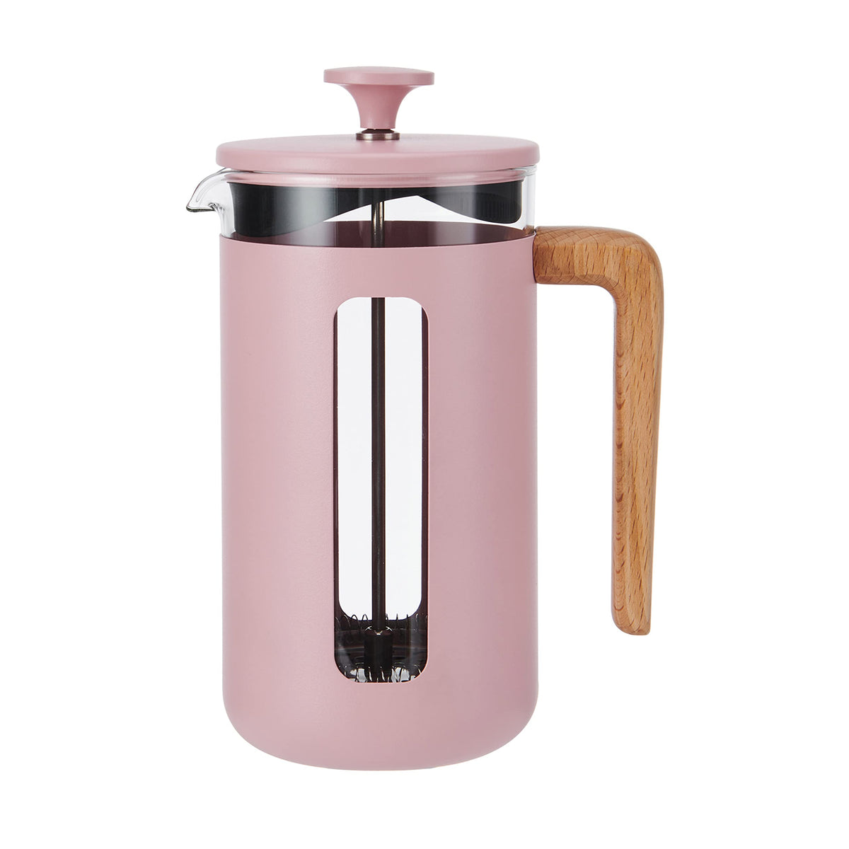 8-Cup Heat-Resistant Borosilicate Glass and Stainless Steel French Press Coffee Maker R925367