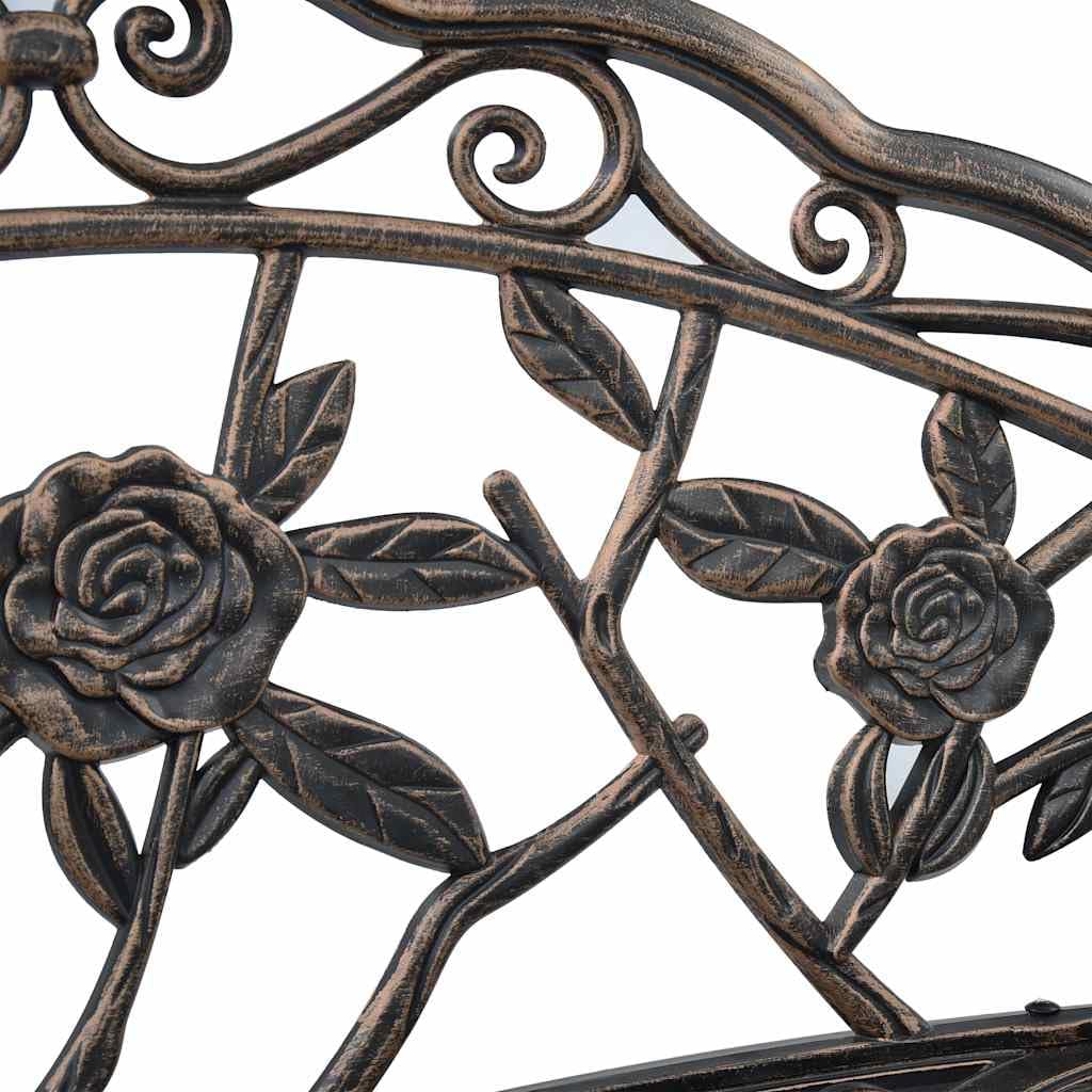 Bronze Cast Aluminum Outdoor Bench S1060